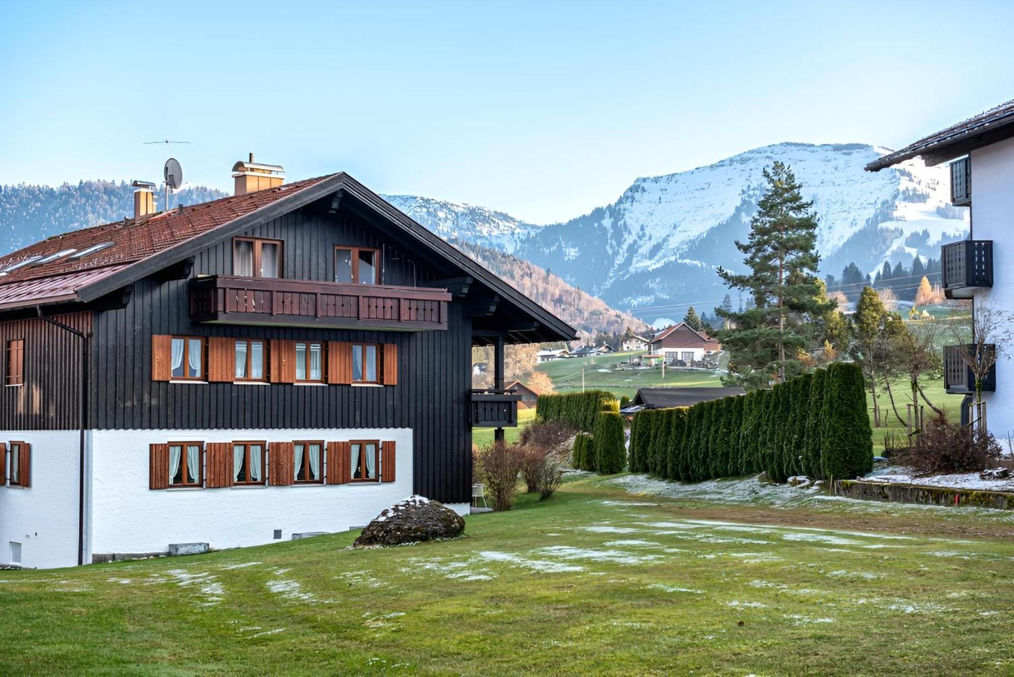 Kuh'Les Hideaway Steibis 3-Zimmer Ferienwohnung 55 M² Oberstaufen Εξωτερικό φωτογραφία