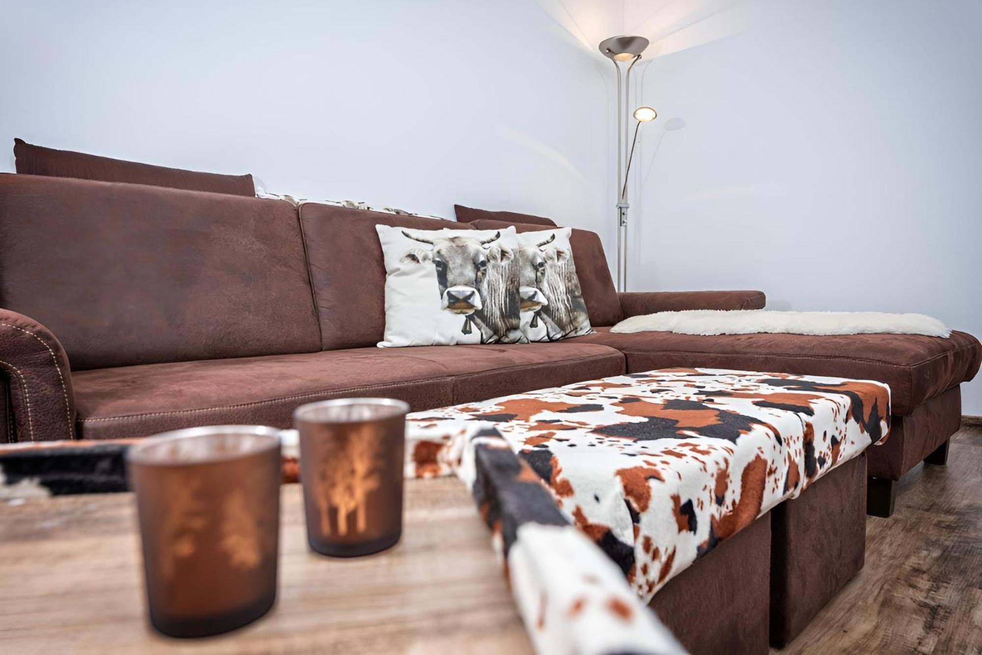Kuh'Les Hideaway Steibis 3-Zimmer Ferienwohnung 55 M² Oberstaufen Εξωτερικό φωτογραφία